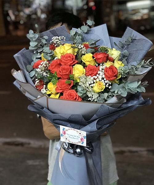 Bó hoa đẹp tại shop hoa tươi Gò Dầu