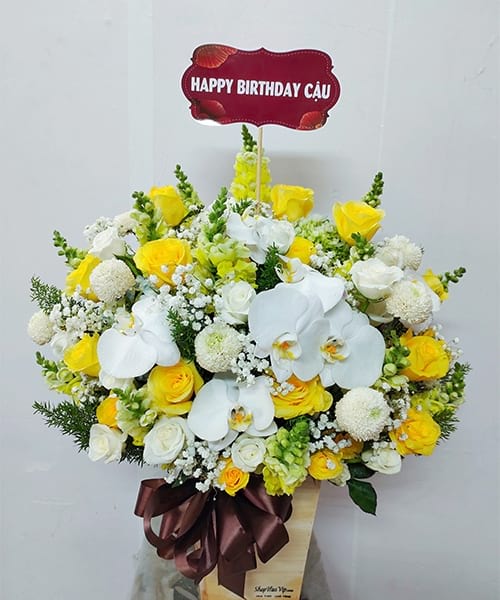 Hoa sinh nhật tại shop hoa tươi Gò Dầu