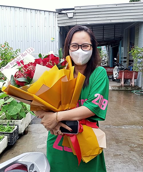  Bó hoa sinh nhật tại shop hoa tươi Tân Biên