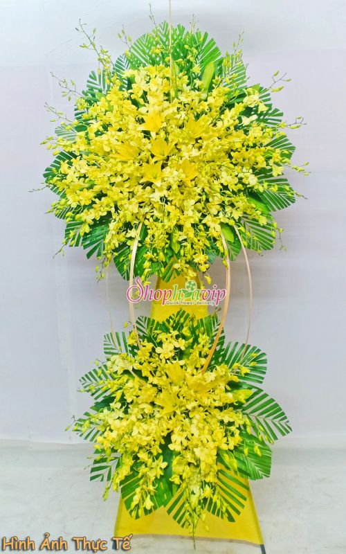 Vòng hoa tang lễ tại shop hoa tươi Tây Ninh