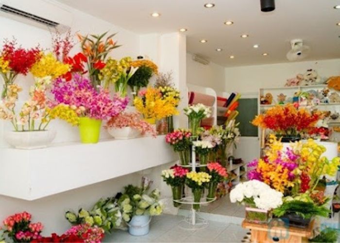 Cửa hàng hoa tươi tại Thái Bình