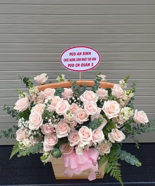 Hoa sinh nhật tại shop hoa tươi Cái Bè