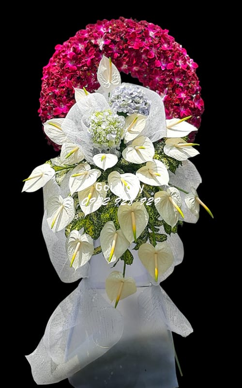 Hoa tang lễ tại shop hoa tươi Gò Công