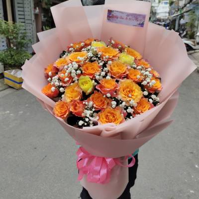 Bó hoa đẹp tại shop hoa tươi Tân Phước