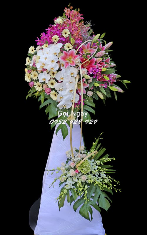 Hoa tang lễ tại shop hoa tươi Vĩnh Yên