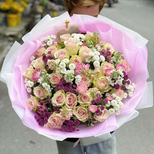 Bó hoa đẹp tại shop hoa tươi Văn Giang