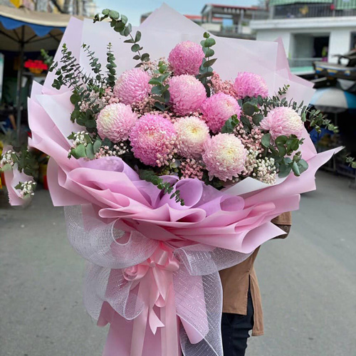 Bó hoa đẹp tại shop hoa tươi Văn Lâm