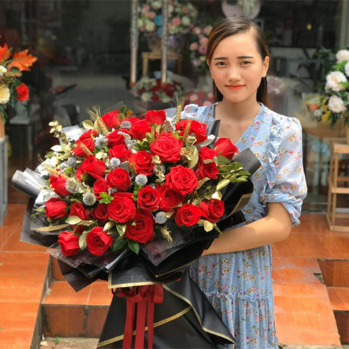 Bó hoa đẹp tại điện hoa Lâm Thao